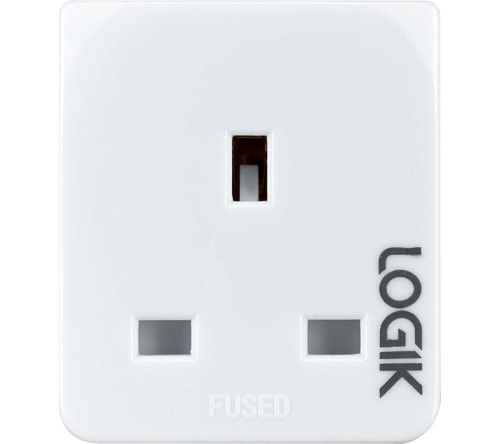 LOGIK L3WAYP18 3-Socket Plug Adapter - Twin Pack image number 2 of 4