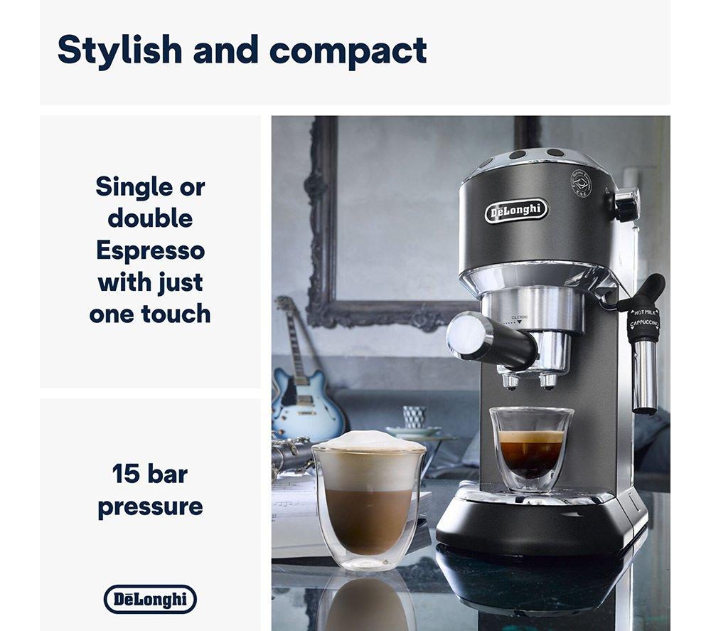 DELONGHI Dedica EC685BK Coffee Machine Black