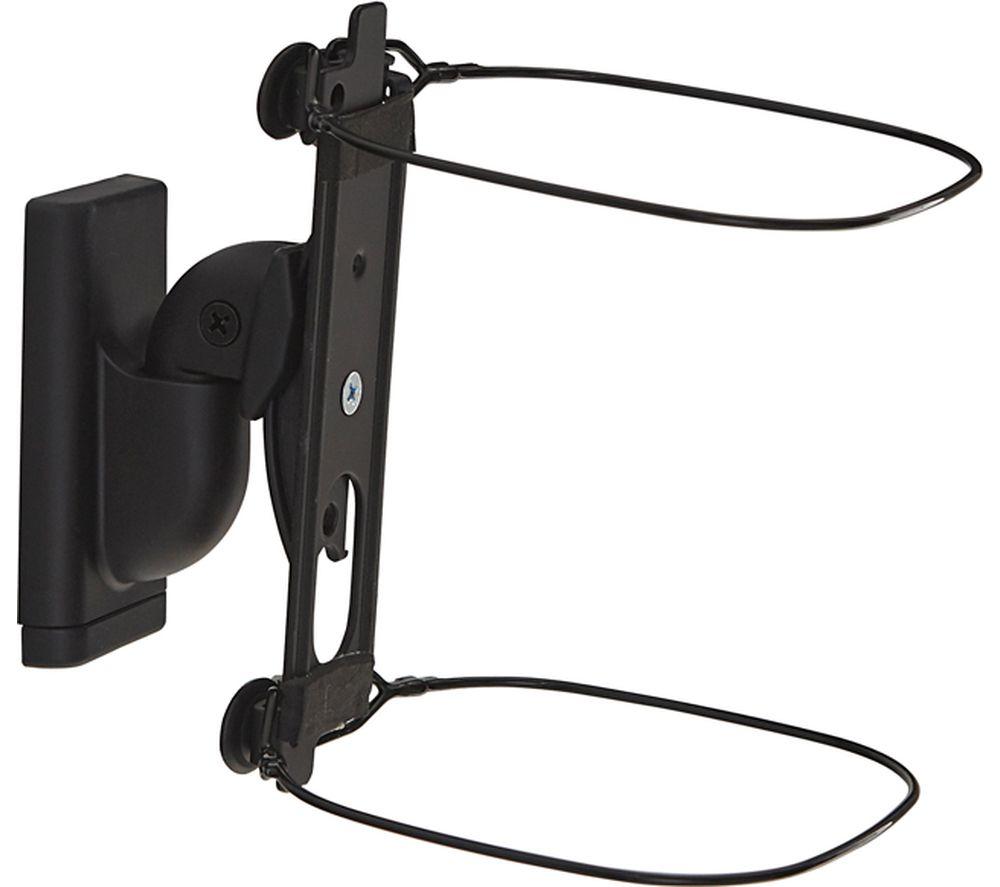 Image of SANUS WSWM22-B2 Tilt & Swivel Sonos Speaker Bracket - Black