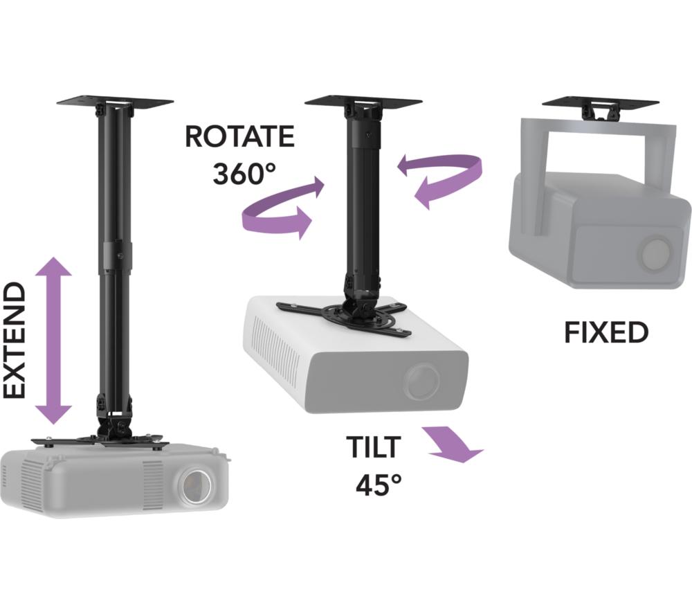 AVF PP703 Universal Ceiling Projector Mount image number 3 of 13