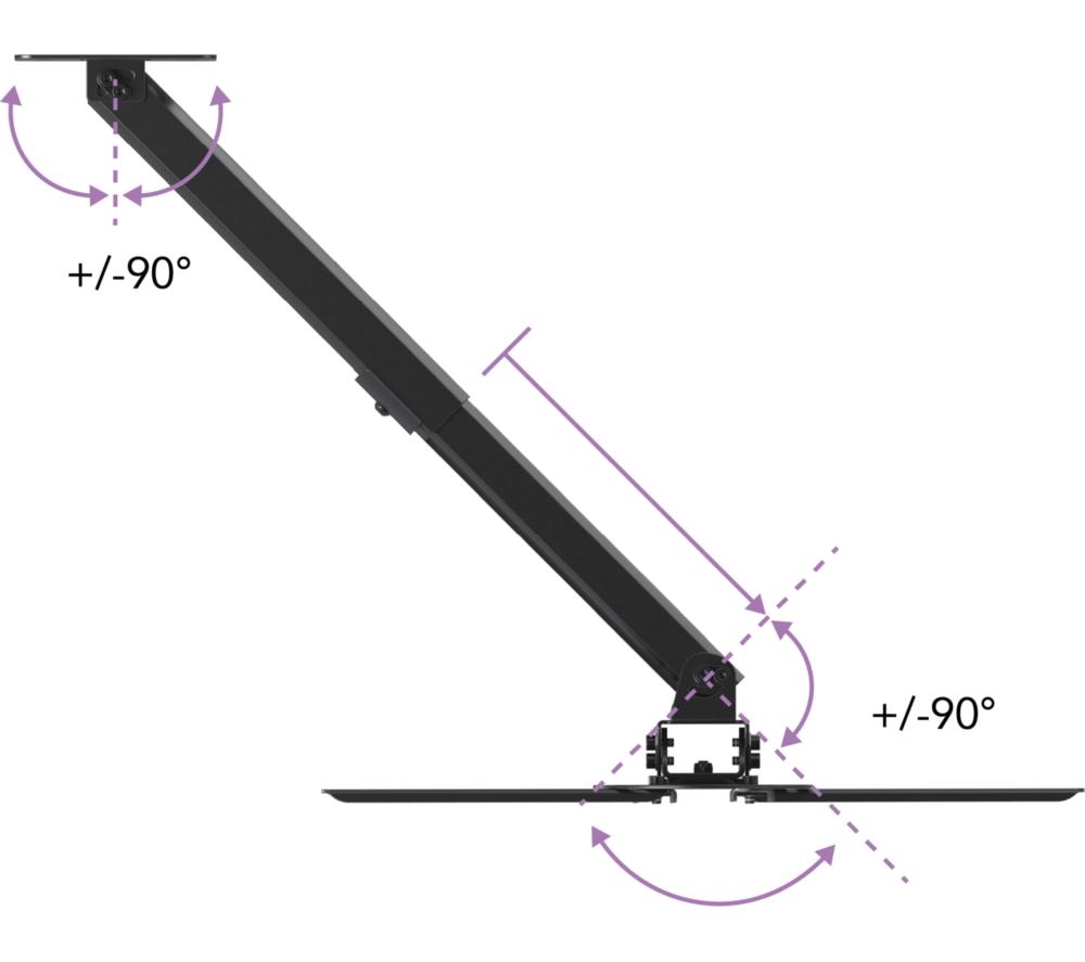 AVF PP703 Universal Ceiling Projector Mount image number 10 of 13