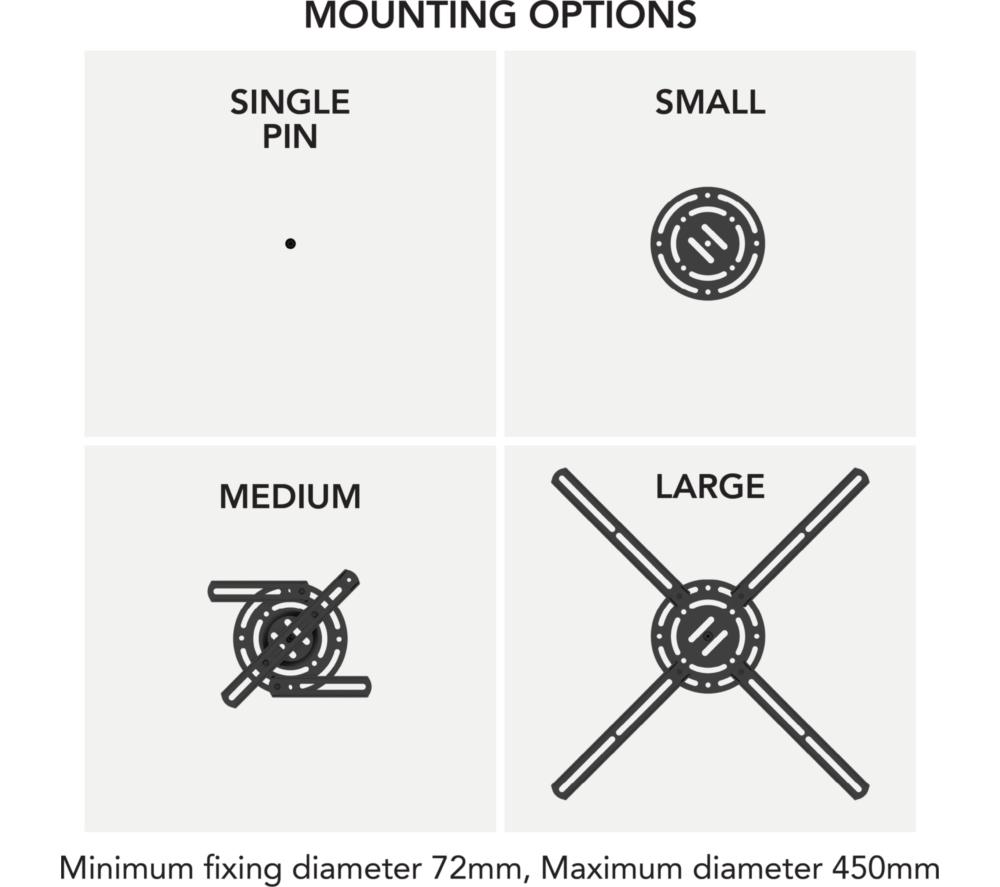 AVF PP703 Universal Ceiling Projector Mount image number 11 of 13