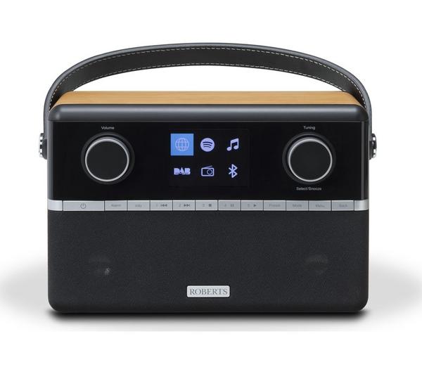 ROBERTS Stream 94i Portable DAB+/FM Smart Bluetooth Radio - Black & Wood image number 3