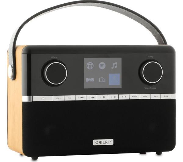 ROBERTS Stream 94i Portable DAB+/FM Smart Bluetooth Radio - Black & Wood image number 5