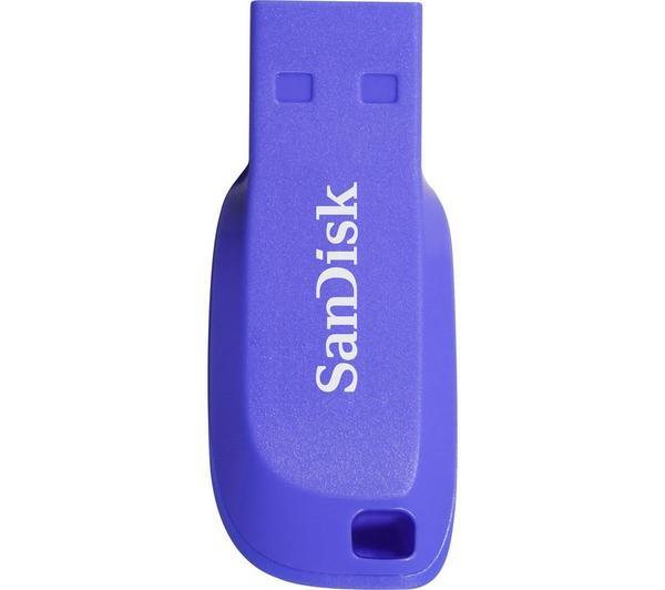 SANDISK Cruzer Blade USB 2.0 Memory Stick - 32 GB, Blue image number 0
