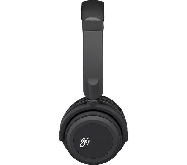 GOJI Lites GLITOBT18 Wireless Bluetooth Headphones - Black image number 2