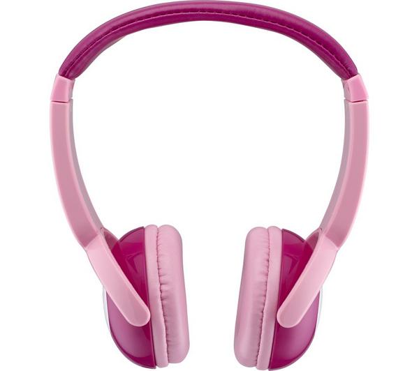 GOJI GKIDBTP18 Wireless Bluetooth Kids Headphones - Pink image number 4