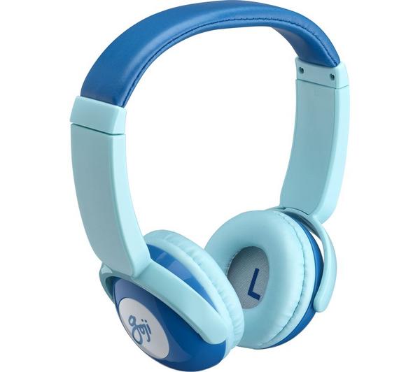 GOJI GKIDBTB18 Wireless Bluetooth Kids Headphones - Blue image number 0