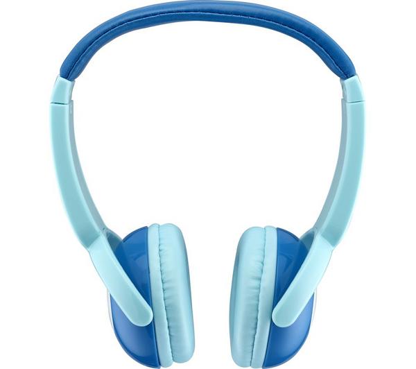 GOJI GKIDBTB18 Wireless Bluetooth Kids Headphones - Blue image number 4
