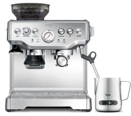 SAGE The Barista Express BES875 Bean to Cup Coffee Machine - Stainless Steel