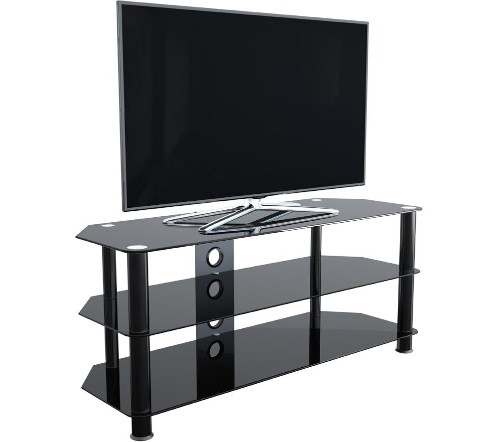 AVF 1140 mm TV Stand for up to 55" TVs - Black image number 4 of 5