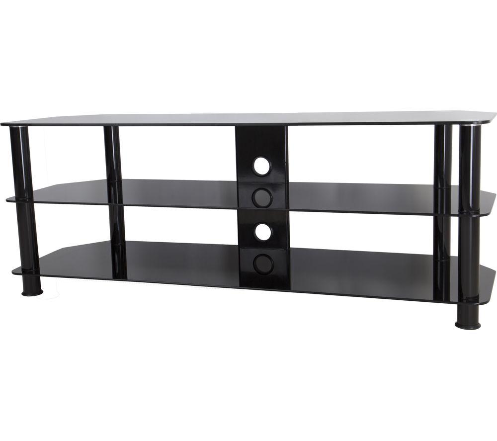 AVF 1250 mm TV Stand for up to 60&rdquo; TVs - Black image number 3 of 6