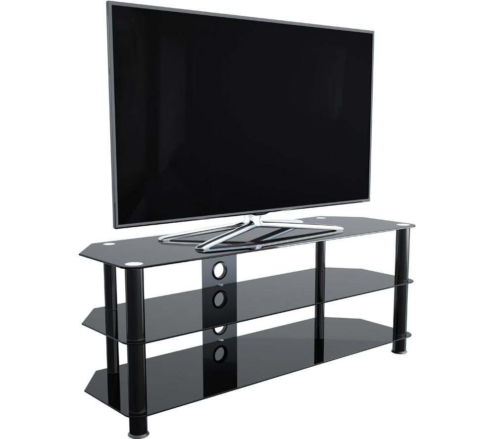 AVF 1250 mm TV Stand for up to 60&rdquo; TVs - Black image number 5 of 6