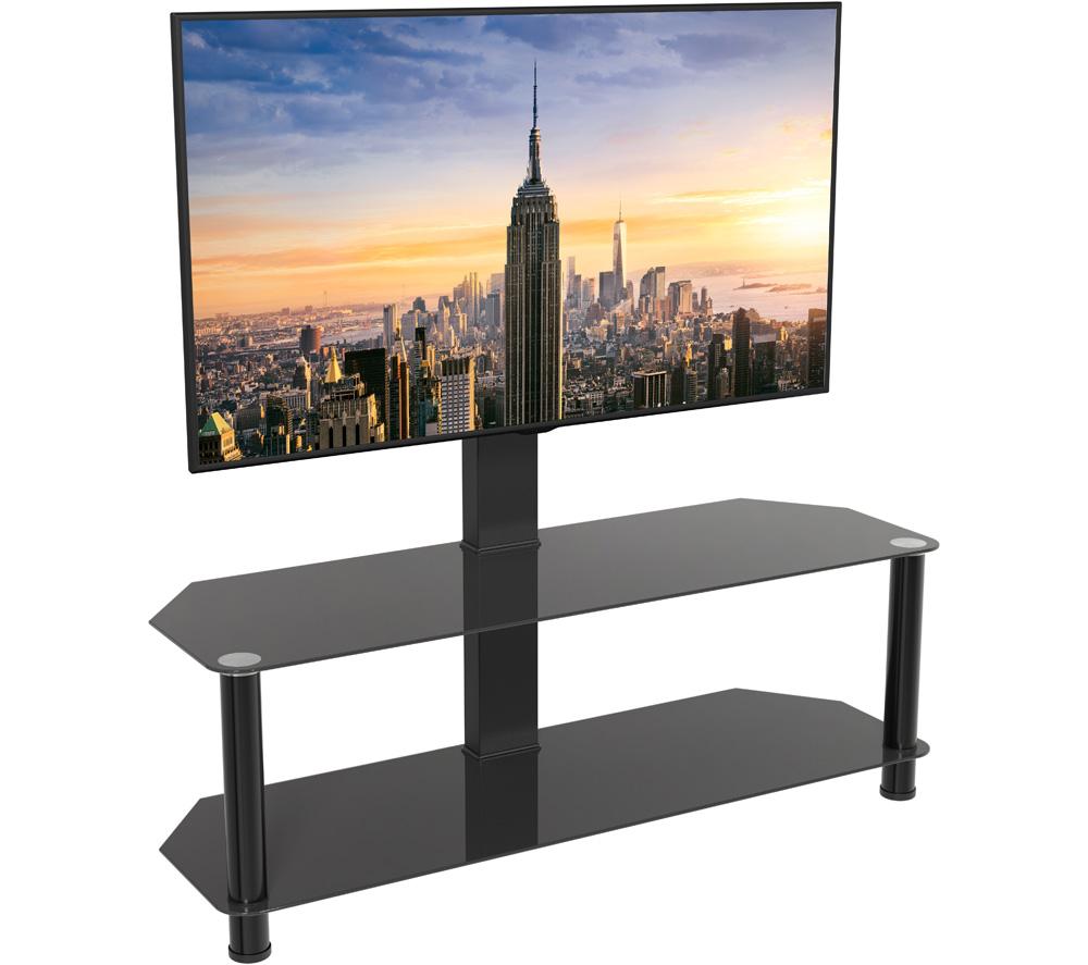 AVF 1140 mm TV Stand with Bracket for up to 65" TVs - Black image number 4 of 7