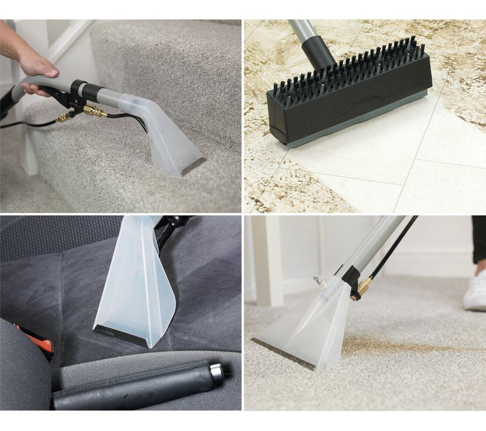 NUMATIC Henry Wash HWV370 Cylinder Carpet Cleaner - Blue image number 3 of 7