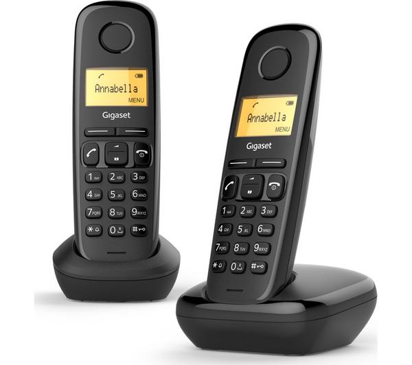 GIGASET A170 Cordless Phone - Twin Handsets image number 0