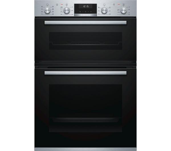 BOSCH Serie 6 MBA5350S0B Electric Double Oven - Stainless Steel image number 0