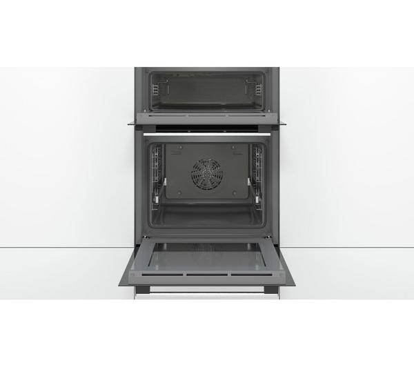 BOSCH Serie 6 MBA5350S0B Electric Double Oven - Stainless Steel image number 2
