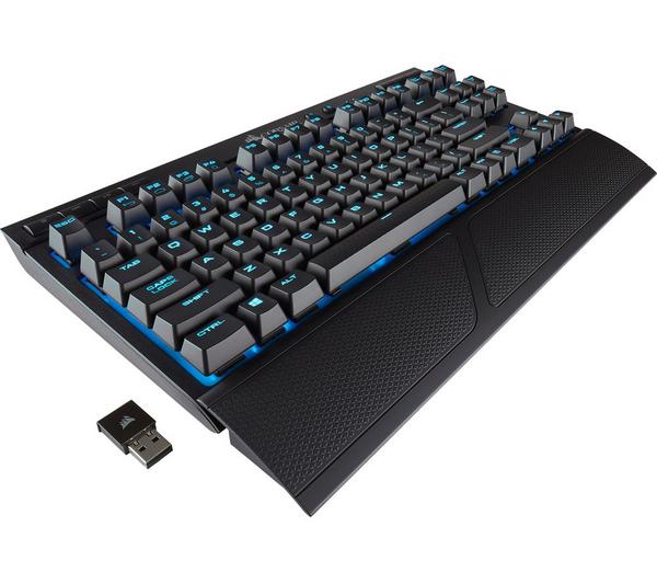 CORSAIR K63 Wireless Mechanical Gaming Keyboard & Lapboard Bundle image number 5