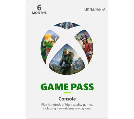 MICROSOFT Xbox Game Pass - 6 Month Membership