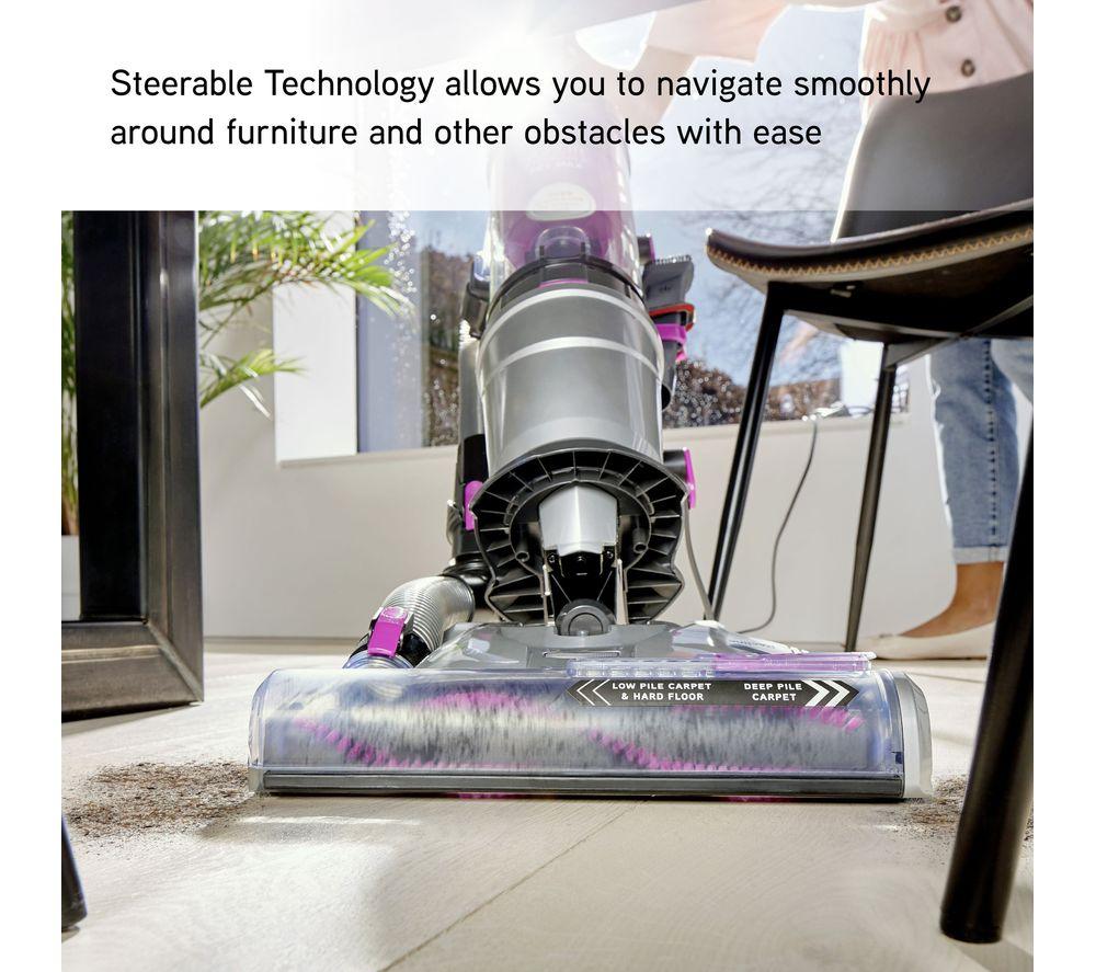 VAX Air Lift Steerable Pet Max UCPMSHV1 Upright Bagless Vacuum Cleaner - Black & Pink image number 6 of 6