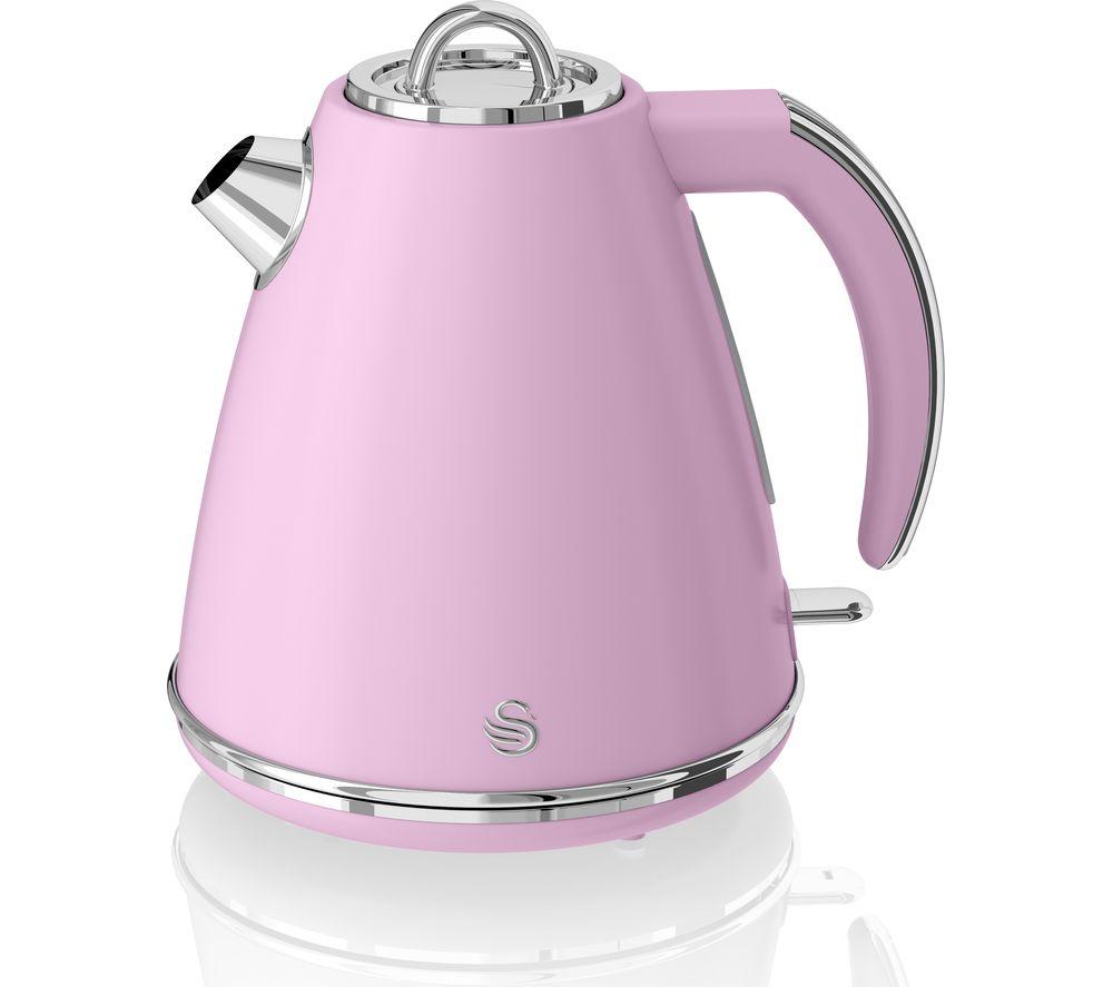 Swan Pink Kettle And Toaster Set atelieryuwa.ciao.jp