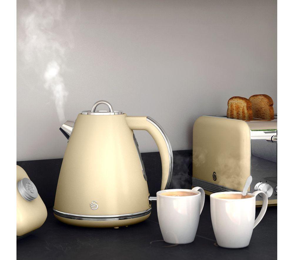 SWAN Retro SK19020CN Jug Kettle - Cream image number 4 of 8