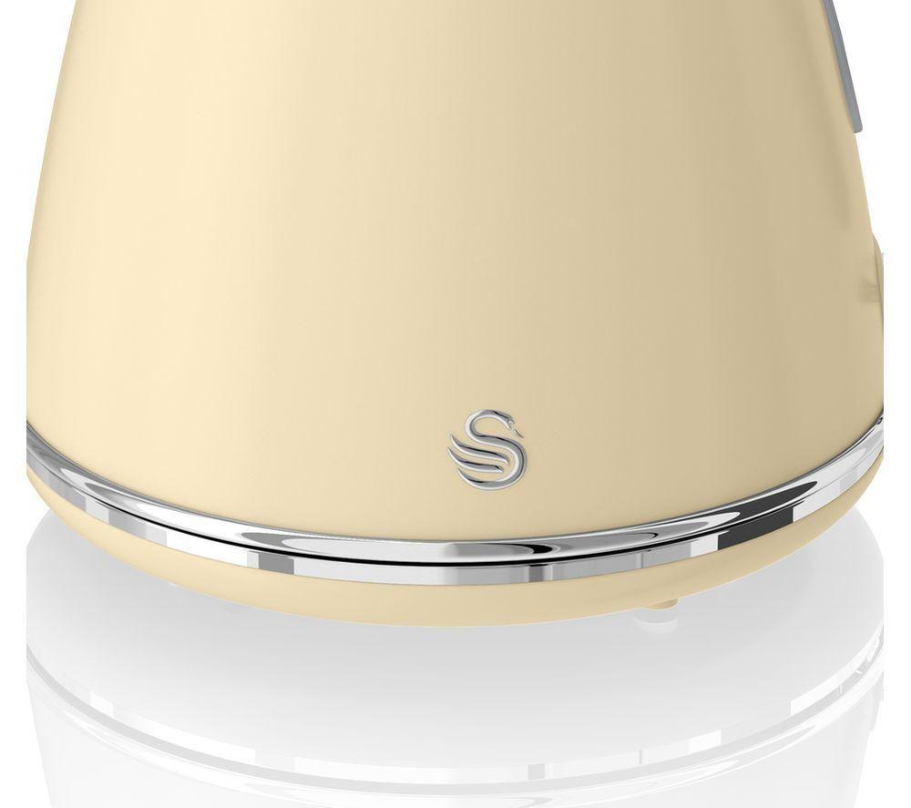 SWAN Retro SK19020CN Jug Kettle - Cream image number 6 of 8