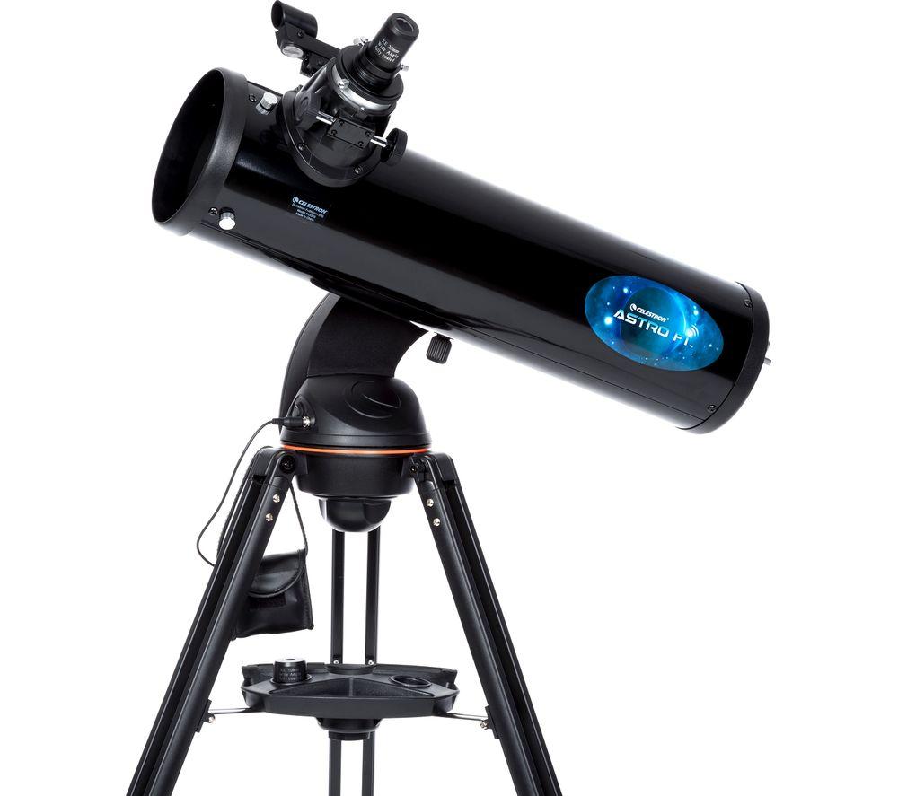 Image of CELESTRON AstroFi 130mm Reflector Telescope - Black, Black