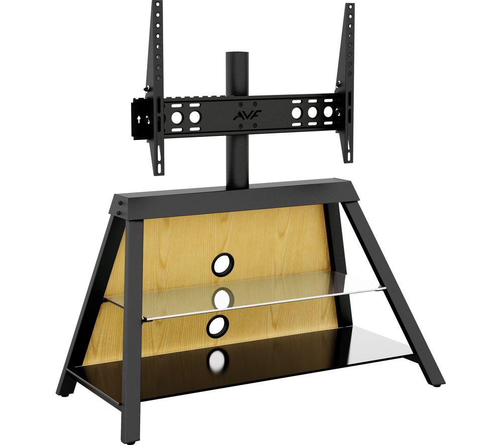 AVF Easel 925 mm TV Stand with Bracket with 4 Colour Settings, Black