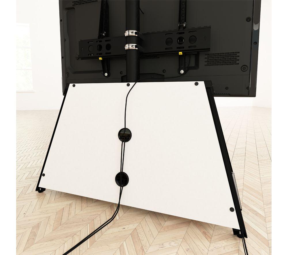 AVF Easel 925 mm TV Stand with Bracket for up to 65" TVs - Oak / Walnut / Black/ White image number 4 of 16