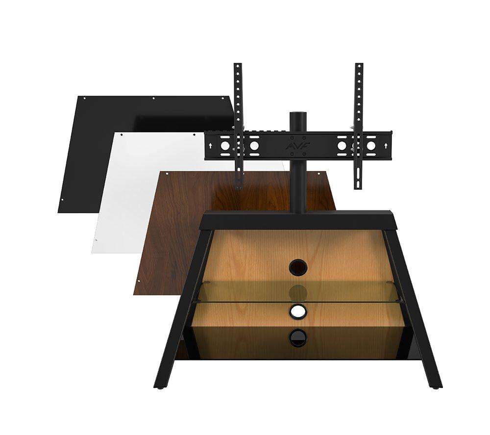 AVF Easel 925 mm TV Stand with Bracket for up to 65" TVs - Oak / Walnut / Black/ White image number 10 of 16