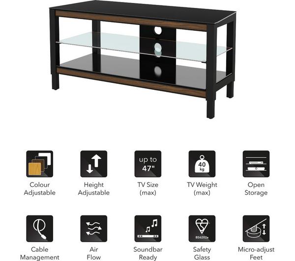 AVF Twist 1000 TV Stand with 4 Colour Settings image number 8
