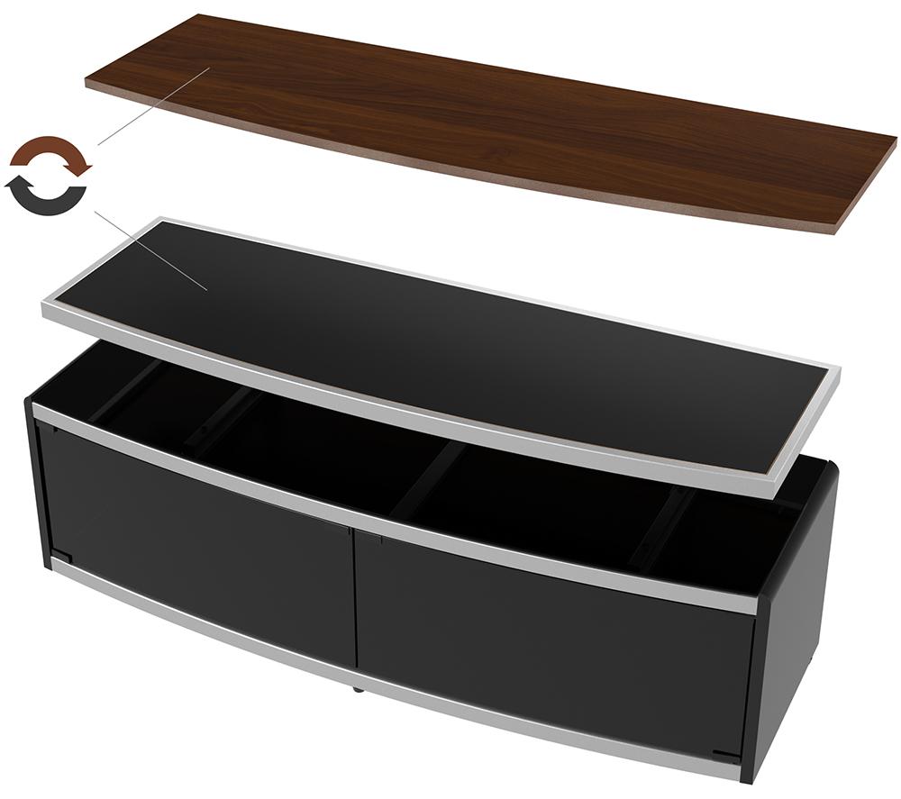 Buy AVF Stage 1.25m TV Stand with 2 Colour Options Currys