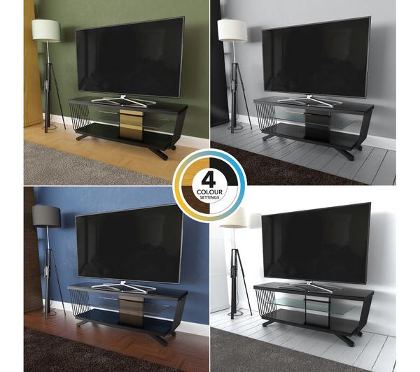 AVF Flow 1250 TV Stand with 4 Colour Settings image number 3