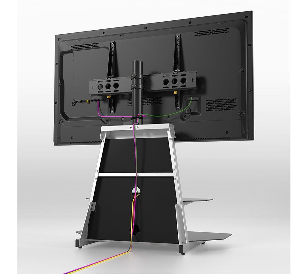 AVF Stack 900 mm TV Stand with Mount for up to 90" TVs - Oak / Walnut / Black / White image number 6 of 9