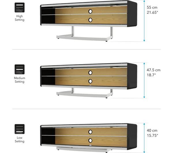 AVF Options Portal 1500 mm TV Stand with 4 Colour Settings image number 3