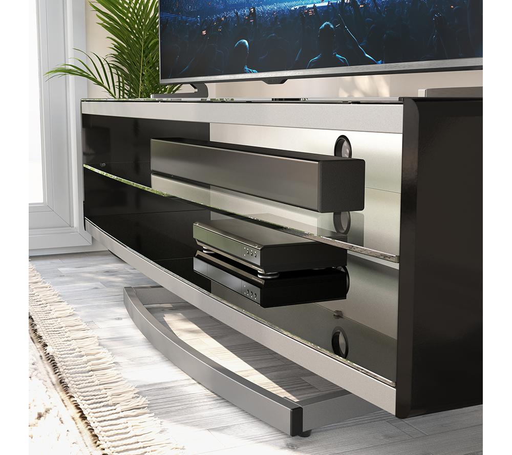 AVF Portal 1500 mm TV Stand for up to 70" TVs - Walnut / White image number 5 of 8