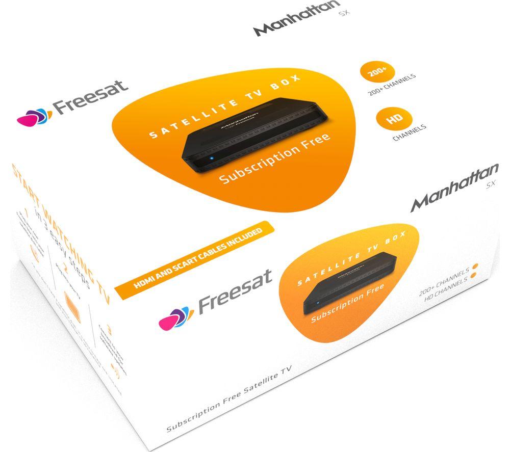 MANHATTAN SX Freesat HD Set Top Box image number 4 of 14