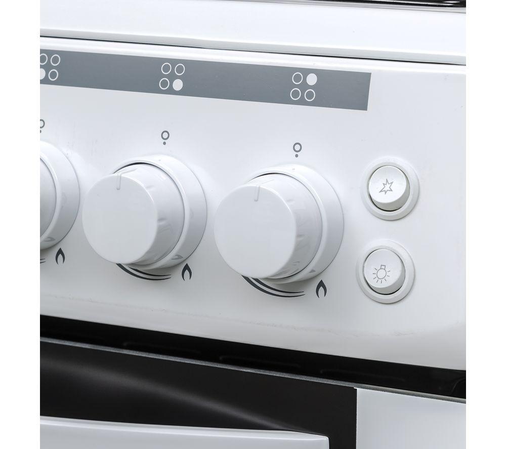 ESSENTIALS CFSGWH18 50 cm Gas Cooker - White image number 4 of 5
