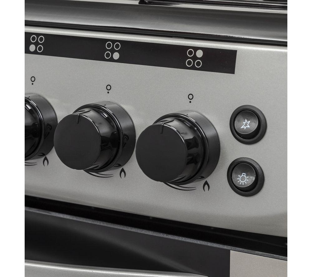 ESSENTIALS CFSGSV18 50 cm Gas Cooker - Inox image number 2 of 8