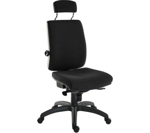TEKNIK Ergo Plus Fabric Tilting Operator Chair - Black image number 0
