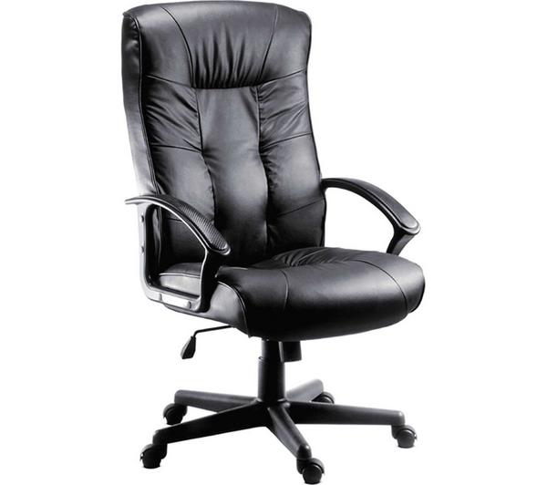 TEKNIK Gloucester Leather Reclining Executive Chair - Black image number 0
