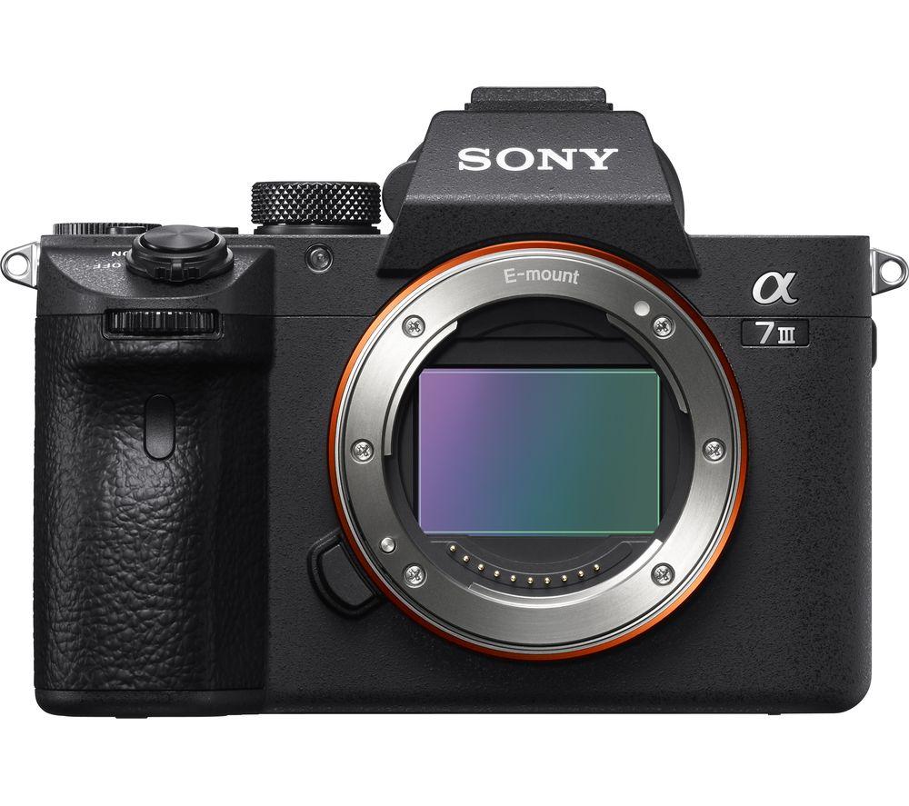 SONY a7 III Mirrorless Camera - Black, Body Only, Black