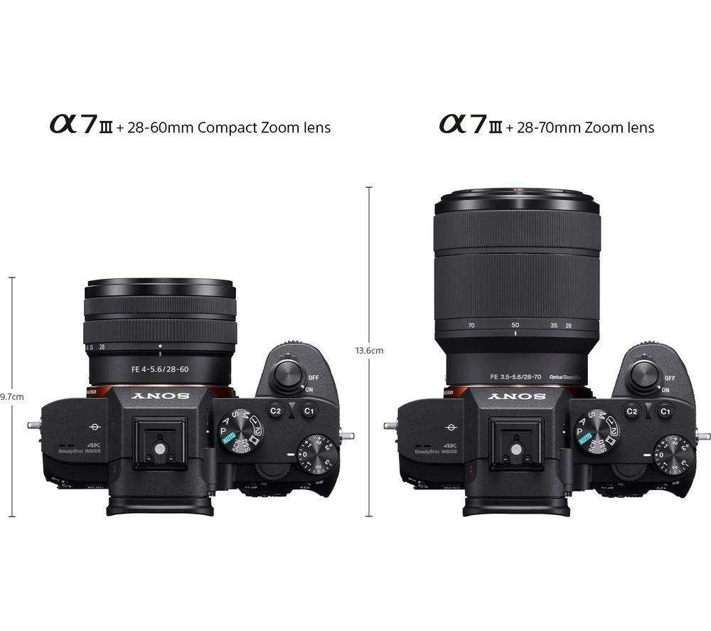 SONY a7 III Mirrorless Camera - Body Only image number 20 of 20