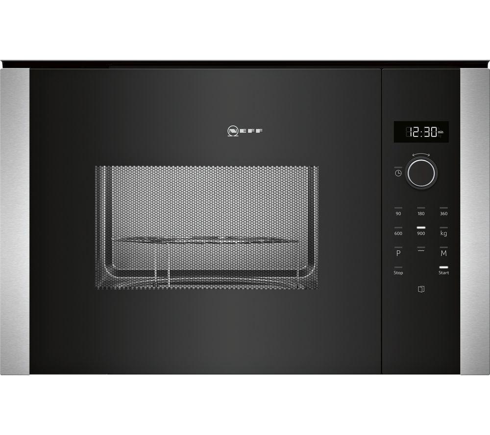 NEFF N50 HLAGD53N0B Built-in Microwave with Grill - Black