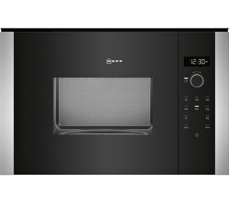 NEFF N50 HLAWD23N0B Built-in Solo Microwave - Black