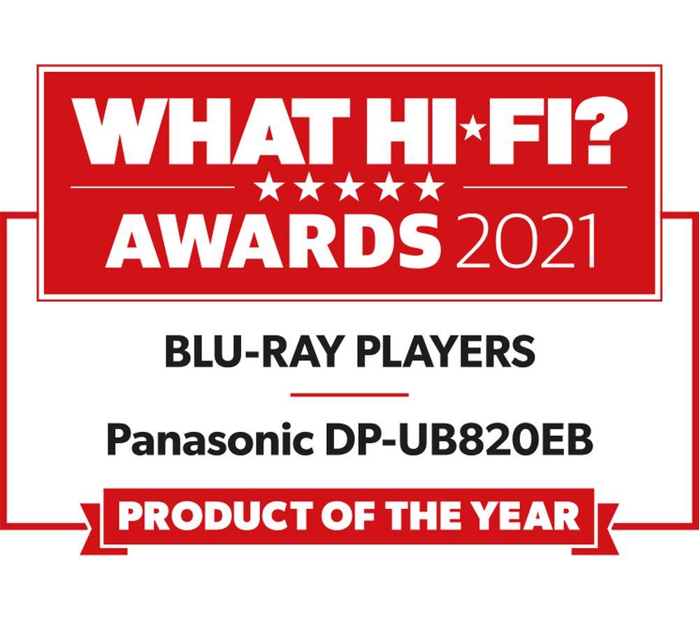 PANASONIC DP-UB820EBK Smart 4K Ultra HD Blu-ray & DVD Player image number 9 of 12