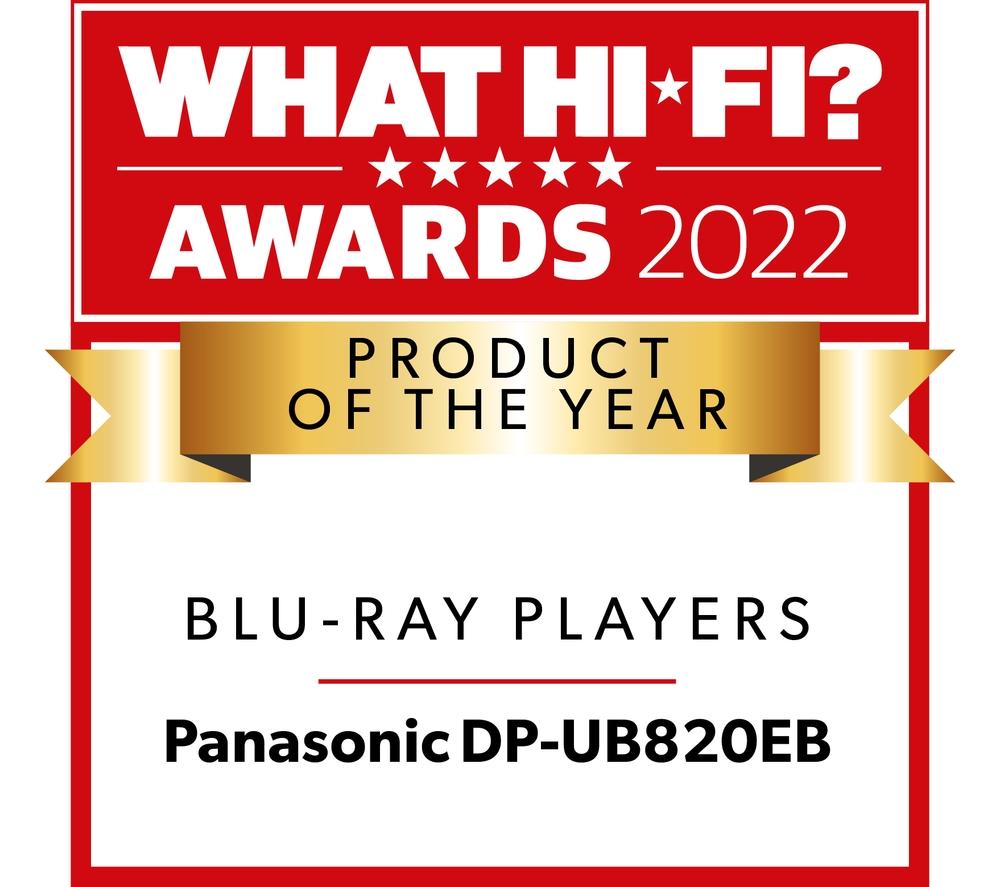 PANASONIC DP-UB820EBK Smart 4K Ultra HD Blu-ray & DVD Player image number 12 of 12