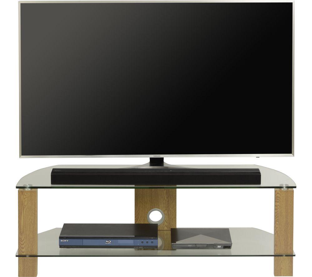TTAP Vision 1200 mm TV Stand for up to 65" TVs - Light Oak image number 6 of 6